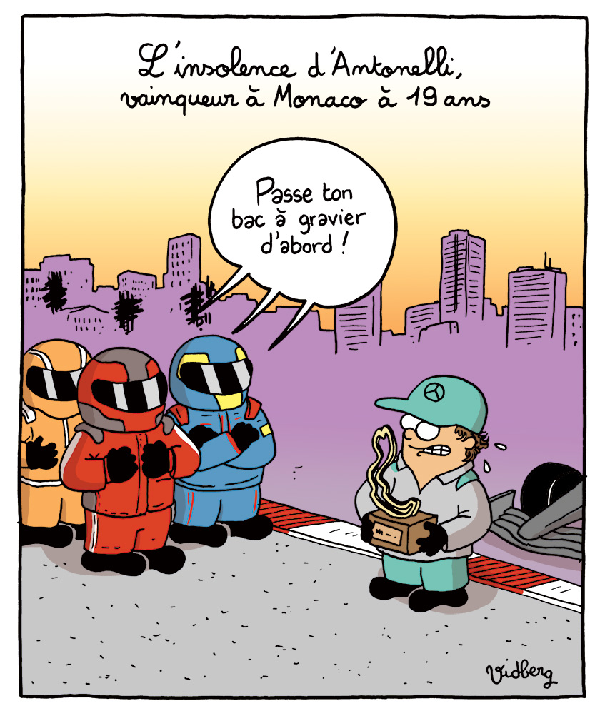 Antonelli victorieux à 19 ans